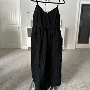 Old Navy Classic Black Midi Dress